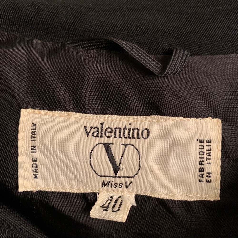 🚨SOLD Miss V Valentino *Made in Italy* Wool Jacket  EVC - Picture 10 of 14